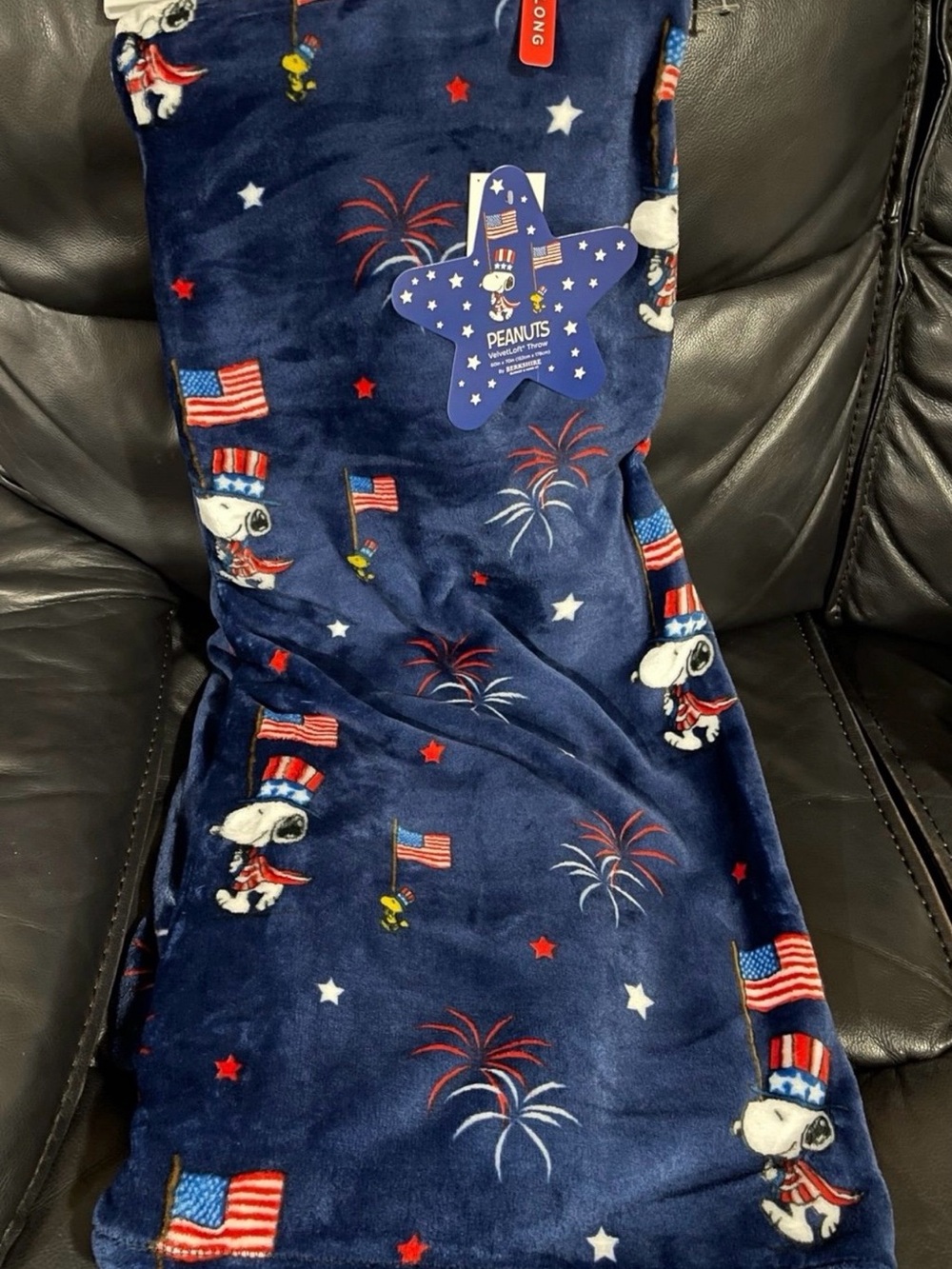 Peanuts Snoopy Patriotic Throw - Patriotic PEANUTS Throw